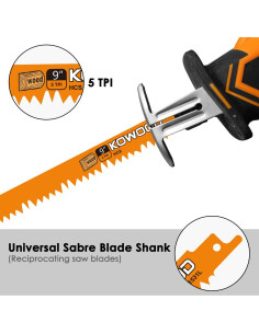 Hojas de sierra de poda KOWOOD 22,86 cm para sierras recíprocas 2