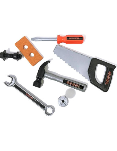 Caja de herramientas infantil Jakks Pacific 10 piezas