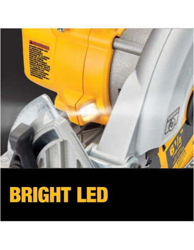 Sierra Circular DEWALT 20V MAX 6.5" Inalámbrica DCS565B