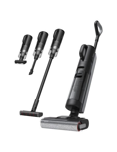 Aspiradora DREAME H12 Dual 4 en 1 Inalámbrica Negra