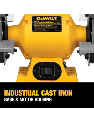 Esmeriladora de Banco DEWALT DW756 6" 440W 3,450 RPM