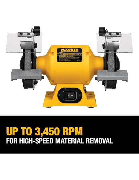 Esmeriladora de Banco DEWALT DW756 6" 440W 3,450 RPM