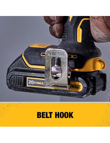 Destornillador de Impacto DEWALT 20V Compacto 192,78 Nm