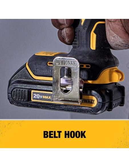 Destornillador de Impacto DEWALT 20V Compacto 192,78 Nm Destornillador de Impacto DEWALT 20V Compacto 192,78 Nm