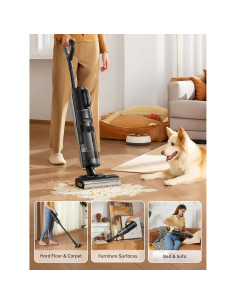 Aspiradora DREAME H12 Dual 4 en 1 Inalámbrica Negra 2