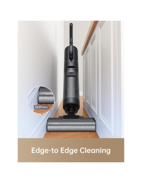 Aspiradora DREAME H12 Dual 4 en 1 Inalámbrica Negra