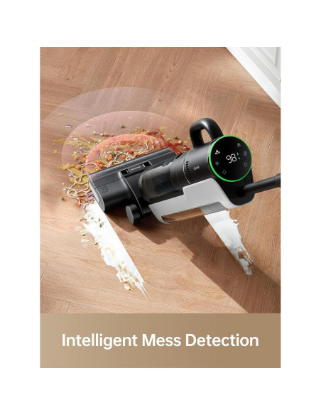 Aspiradora DREAME H12 Dual 4 en 1 Inalámbrica Negra