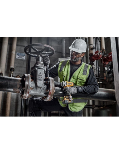 Llave de impacto DEWALT 20V MAX 1/2" 2 baterías y cargador