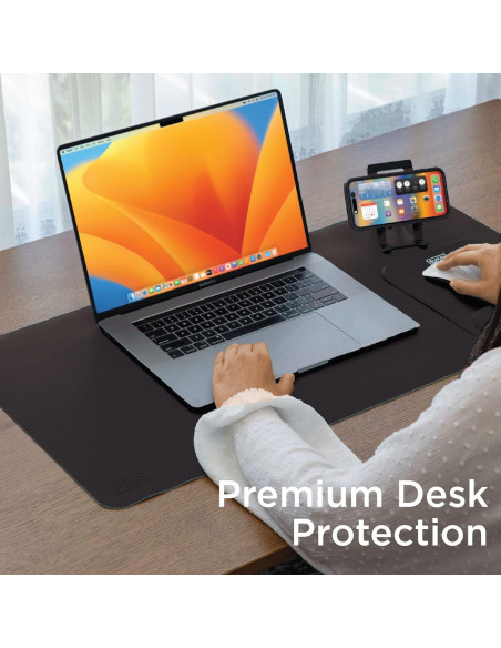 Alfombrilla de Cuero Sintético Black+Decker 43x91 cm - Oficina