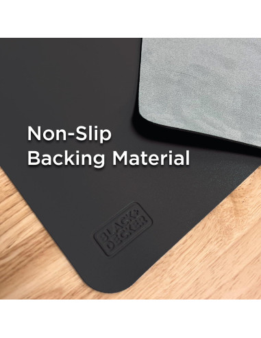 Alfombrilla de Cuero Sintético Black+Decker 43x91 cm - Oficina