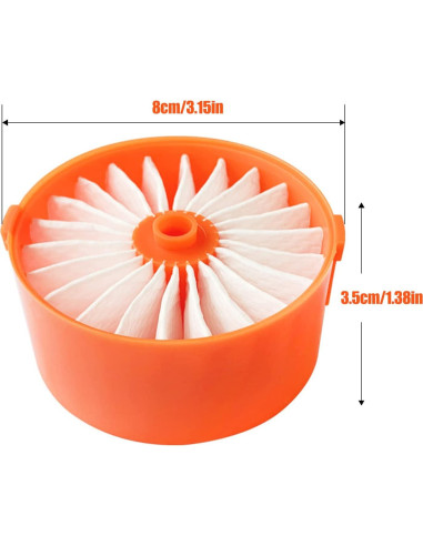 Filtros de Repuesto Chuancheng para Aspiradora Black Decker BSV2020