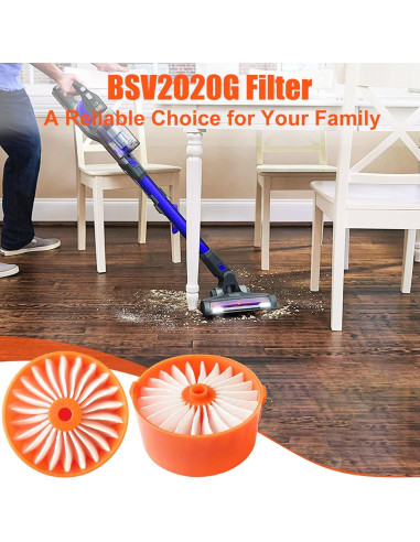 Filtros de Repuesto Chuancheng para Aspiradora Black Decker BSV2020