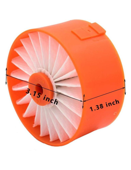 Filtros de Repuesto Chuancheng para Aspiradora Black Decker BSV2020