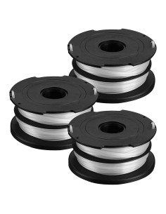 Carrete de Hilo Kousika DF-065 para Black & Decker 3 Pack
