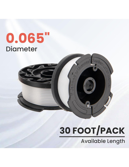 Carrete AF100 KAKO para Cortadora Black Decker 30ft Carrete AF100 KAKO para Cortadora Black Decker 30ft