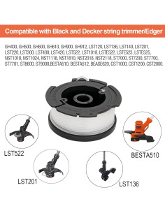 Carrete AF-100 TOPEMAI Compatible Black & Decker 30ft 2
