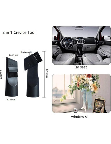 Juego de Accesorios para Aspiradora Buysk 5 Piezas 32 mm