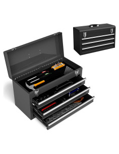 Caja de Herramientas Portátil ERGOMASTER 3 Cajones Acero