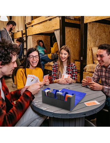 Caja de Barajas FOTEEMO 3 en 1 para 300+ Cartas