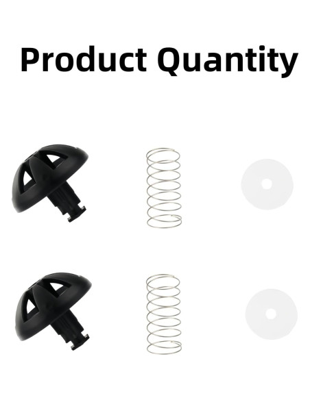 Kit de Tapones de Resorte Black+Decker para Cafeteras 4-12 Tazas