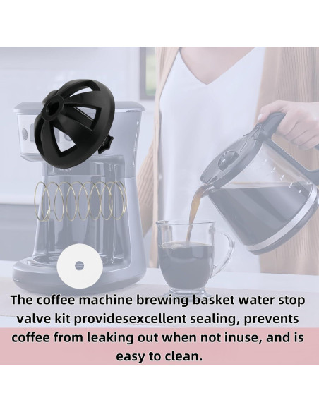 Kit de Tapones de Resorte Black+Decker para Cafeteras 4-12 Tazas