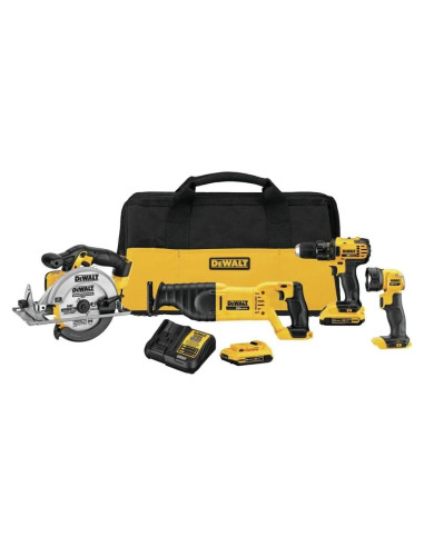 Kit de Herramientas Inalámbricas DEWALT 20V MAX DCK423D2