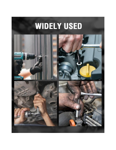 Juego de Adaptadores de Enchufe de Impacto VICRING 6 Pcs