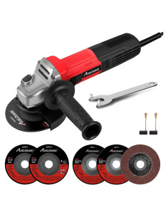 Amoladora Angular AVID POWER 7.5A 11.43cm con Accesorios