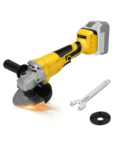 Amoladora Angular Inalámbrica LEZZYRUCK 20V 10000RPM Sin Batería