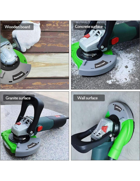 Shroud de Polvo Diment Power para Amoladora 125mm Verde