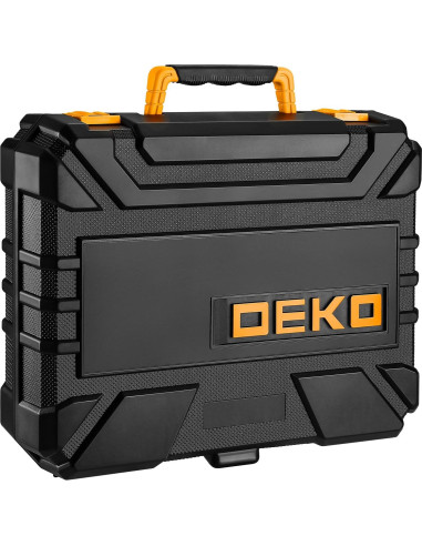 DEKOPRO Kit de Herramientas 126 Piezas con Taladro 8V