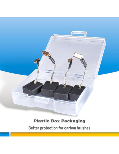Cepillo de Carbón OURUI N257540 Compatible con Dewalt 4 Pcs