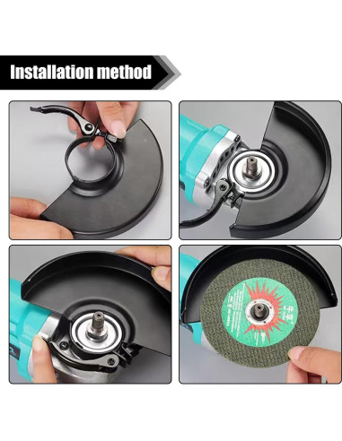 Protector de Amoladora Popbee 135mm Compatible DEWALT y Más