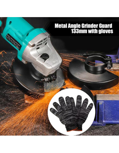 Protector de Amoladora Popbee 135mm Compatible DEWALT y Más