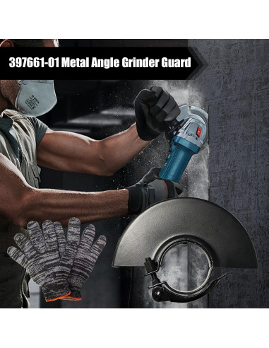 Protector de Amoladora Popbee 135mm Compatible DEWALT y Más