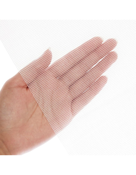 Rollo de Malla de Pantalla Juvo Plus 149,86 x 299,72 cm Blanco