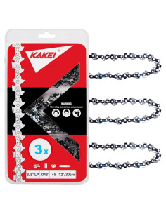Cadena de motosierra KAKEI 30.48 cm 3/8 LP .043 45 enlaces