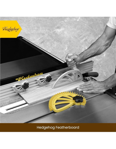 Tabla de Plumas Hedgehog para Sierra de Banco 20.32 cm Amarillo