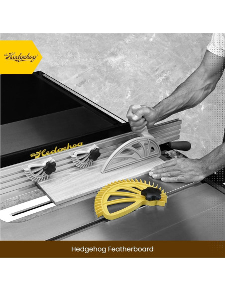 Tabla de Plumas Hedgehog para Sierra de Banco 20.32 cm Amarillo
