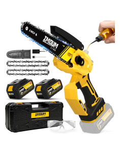 Motosierra Inalámbrica IMOUMLIVE 6" 700W 3.0Ah Poda Rápida
