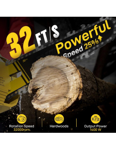 Motosierra Inalámbrica IMOUMLIVE 6" 700W 3.0Ah Poda Rápida 2