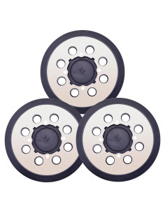 Almohadillas de Lijadora DeWalt 5" (12,7 cm) Paquete de 3