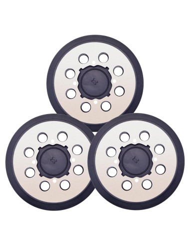 Almohadillas de Lijadora DeWalt 5" (12,7 cm) Paquete de 3