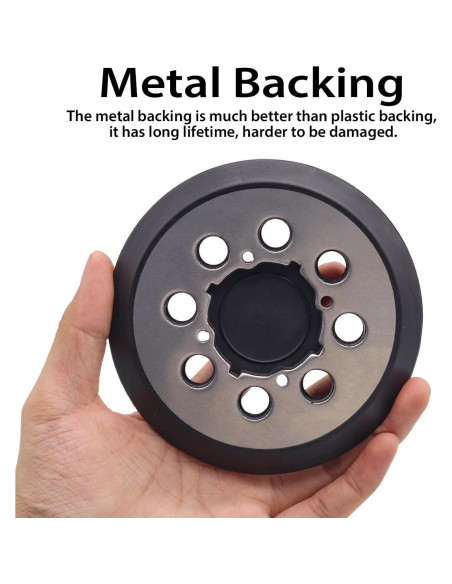 Almohadillas de Lijadora DeWalt 5" (12,7 cm) Paquete de 3