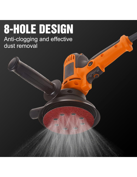 170 Piezas Discos de Lijado 5" Pukamam Granos Variados