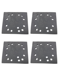 4 Almohadillas Lijado DeWalt 151280-00 11x10.7cm 8 Agujeros