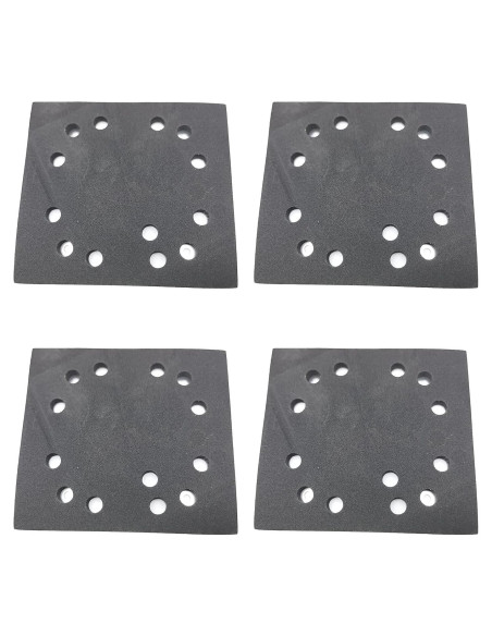 4 Almohadillas Lijado DeWalt 151280-00 11x10.7cm 8 Agujeros