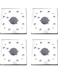 4 Almohadillas Lijado DeWalt 151280-00 11x10.7cm 8 Agujeros 2