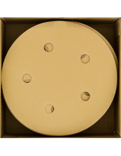 Discos de Lijado Dura-Gold 320 Grano 5" Caja de 50 2