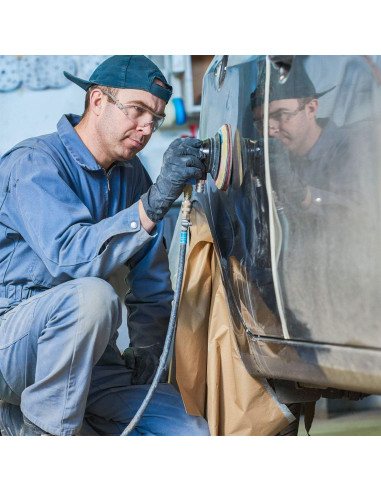 Discos de Lijado Dura-Gold 320 Grano 5" Caja de 50